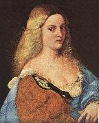 TIZIANO Vecellio Violante (La Bella Gatta) ar Sweden oil painting reproduction